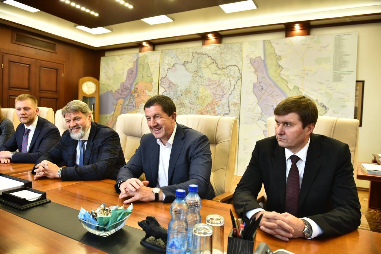 Губернатор Ярославской области провел рабочую встречу с президентом ПАО «Ростелеком»