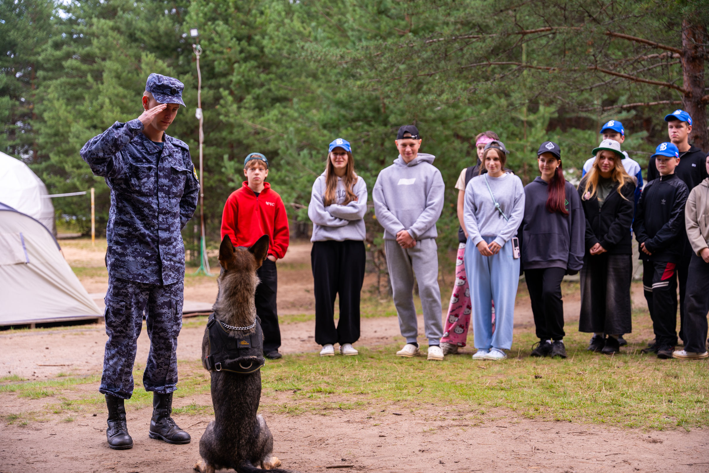 Смена для юных участников движения «Динамо» проходит в Ярославской области