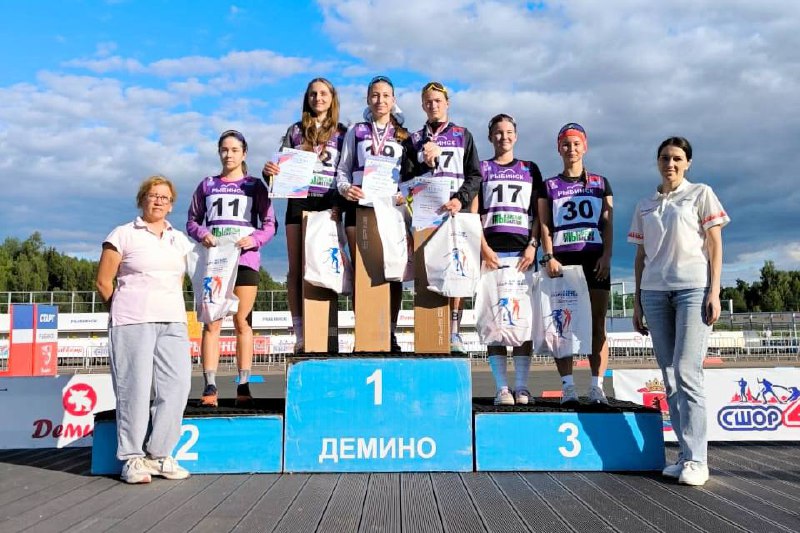 Рыбинские биатлонисты стали победителями первенства ЦФО