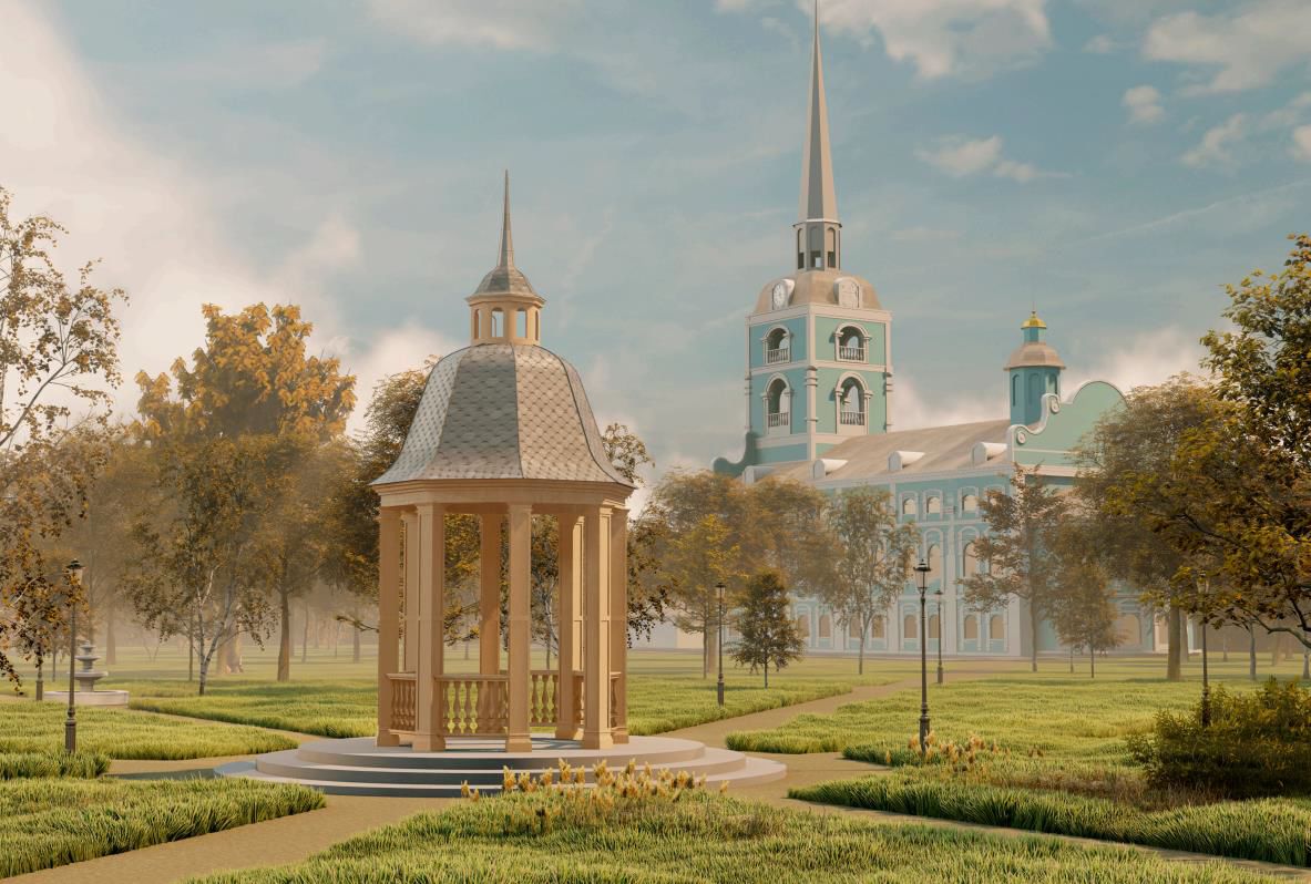 В Ярославле к ноябрю собираются сделать смотровую площадку в Петропавловском парке