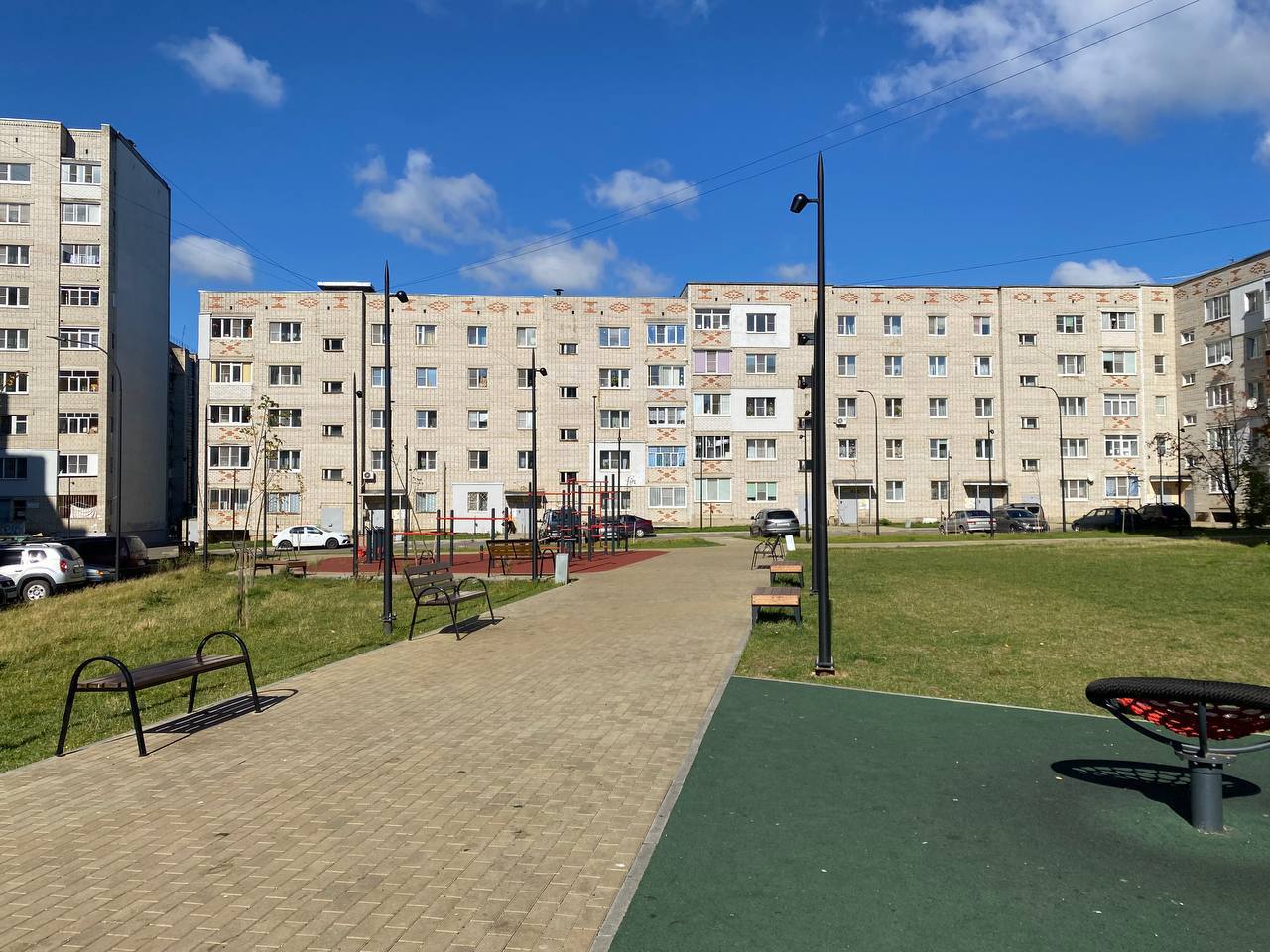 В Ярославской области завершены работы на 64 объектах программы «Наши дворы»