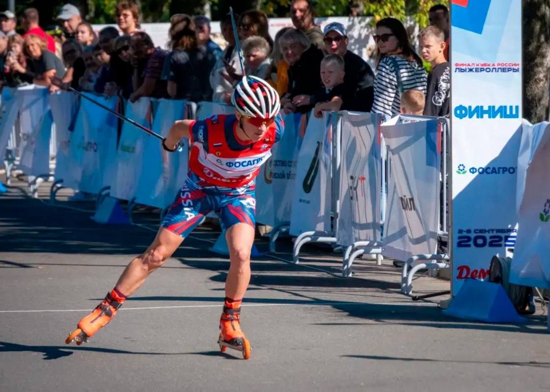 Финал Кубка России по лыжероллерам прошел в Рыбинске