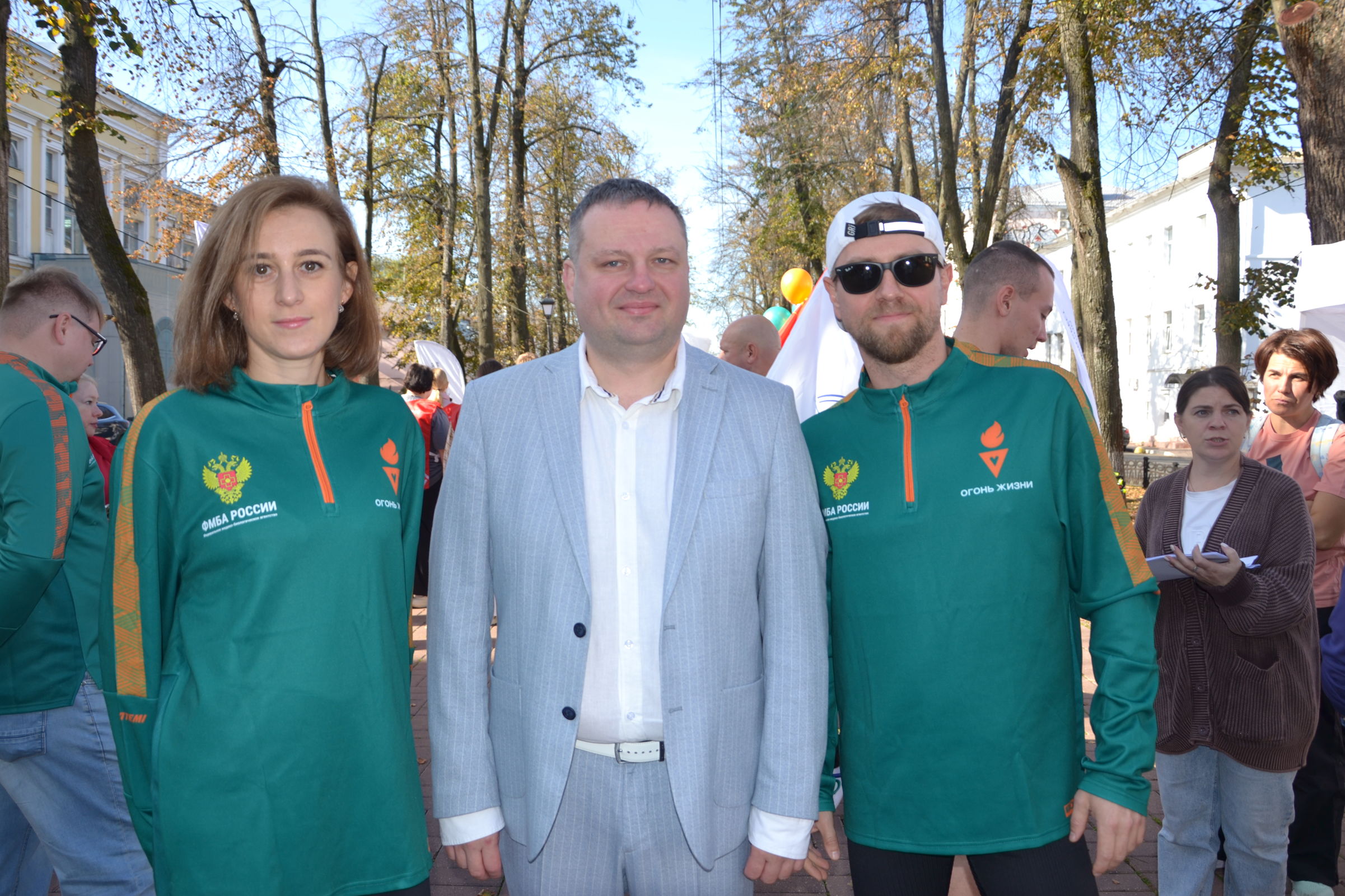 Этап всероссийской эстафеты «Огонь жизни» прошел в Ярославле
