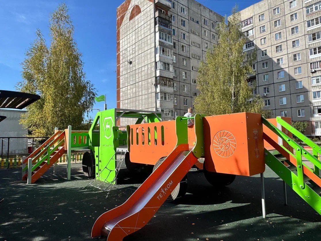 В Ярославле благодаря заводу появились четыре детские площадки