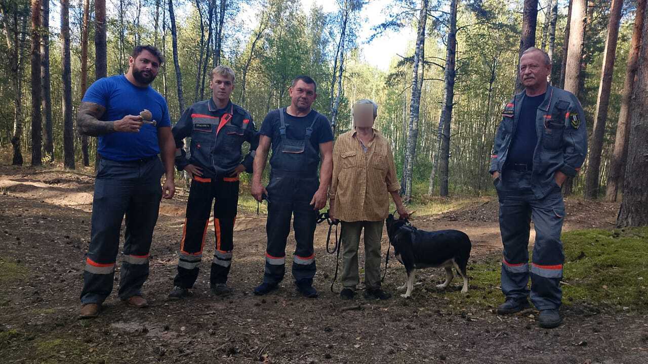 В Ярославле спасли заблудившуюся в лесу женщину с собакой