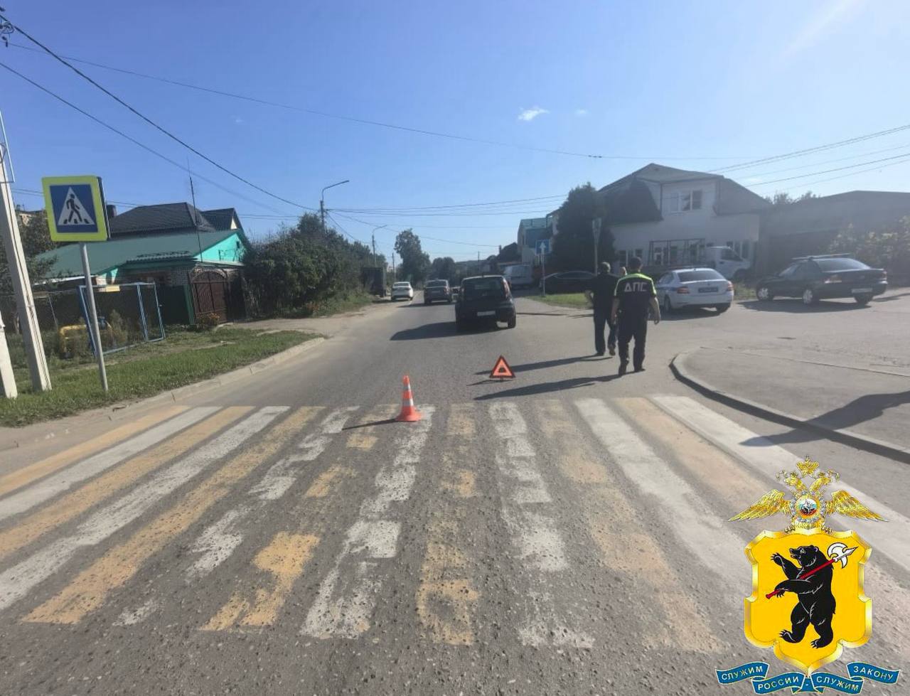 В Переславле-Залесском водитель иномарки сбил девушку на пешеходном переходе