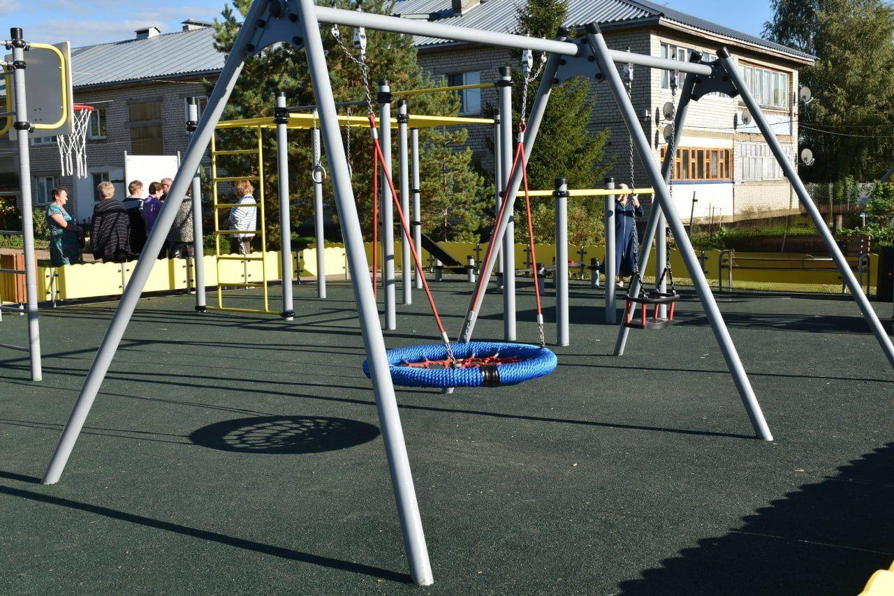 Новые спортивно-игровые площадки открыли в Переславль-Залесском округе