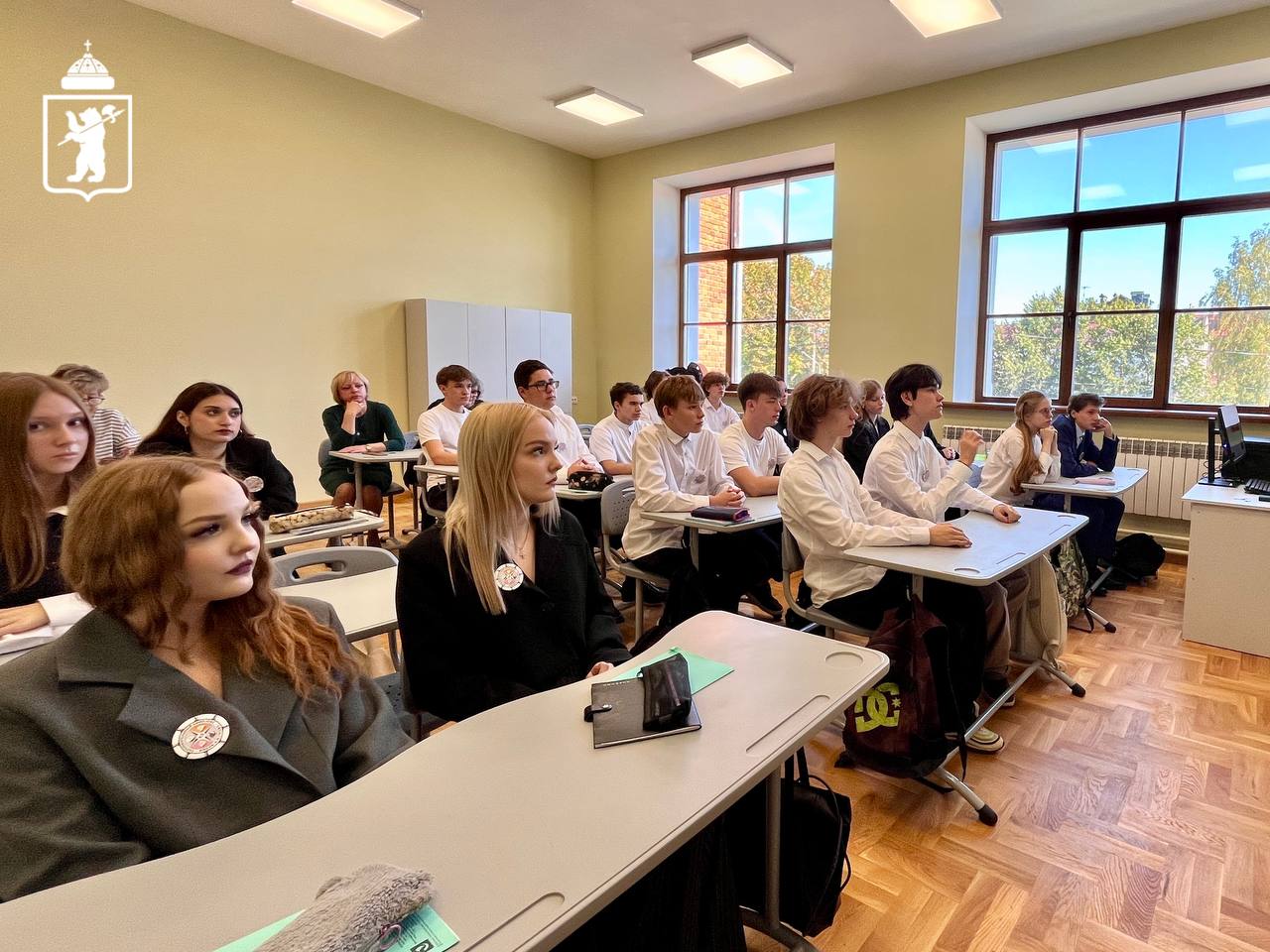 В школе Ярославля открылся первый туристический класс