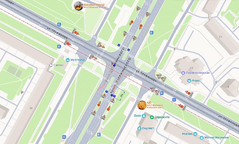 В Ярославле ограничат движение транспорта из-за ремонта трамвайных путей