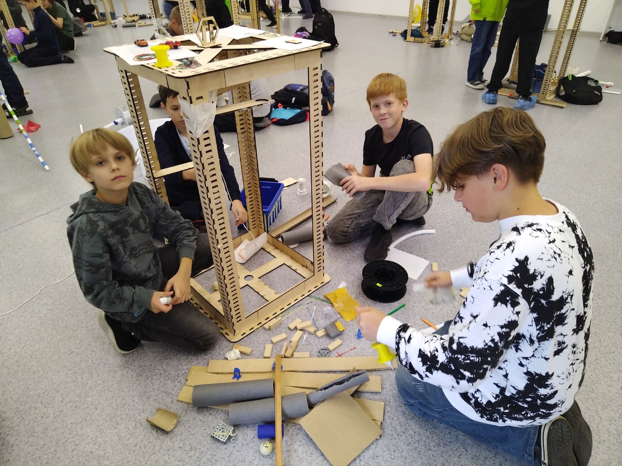 Открытые соревнования Ярославской области «Машина Голдберга» собрали более 140 участников