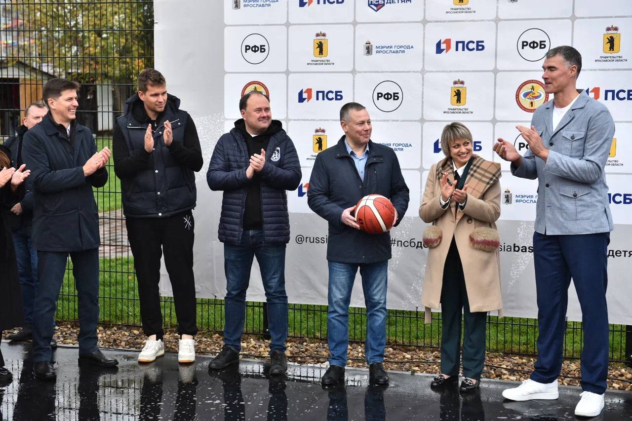 Первый в регионе Центр уличного баскетбола открыт в Ярославле
