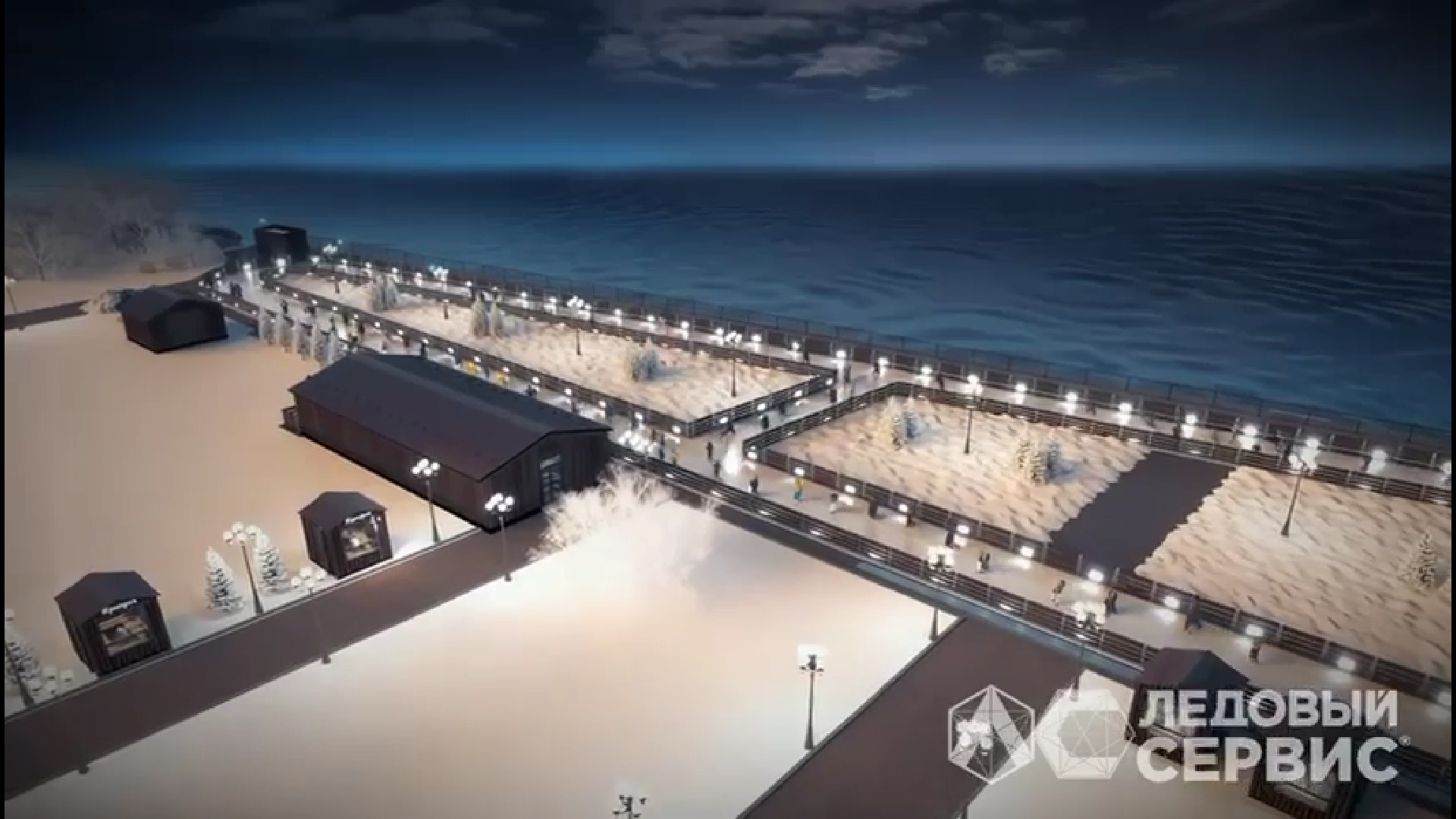 В Ростове рядом с озером Неро сделают большой каток