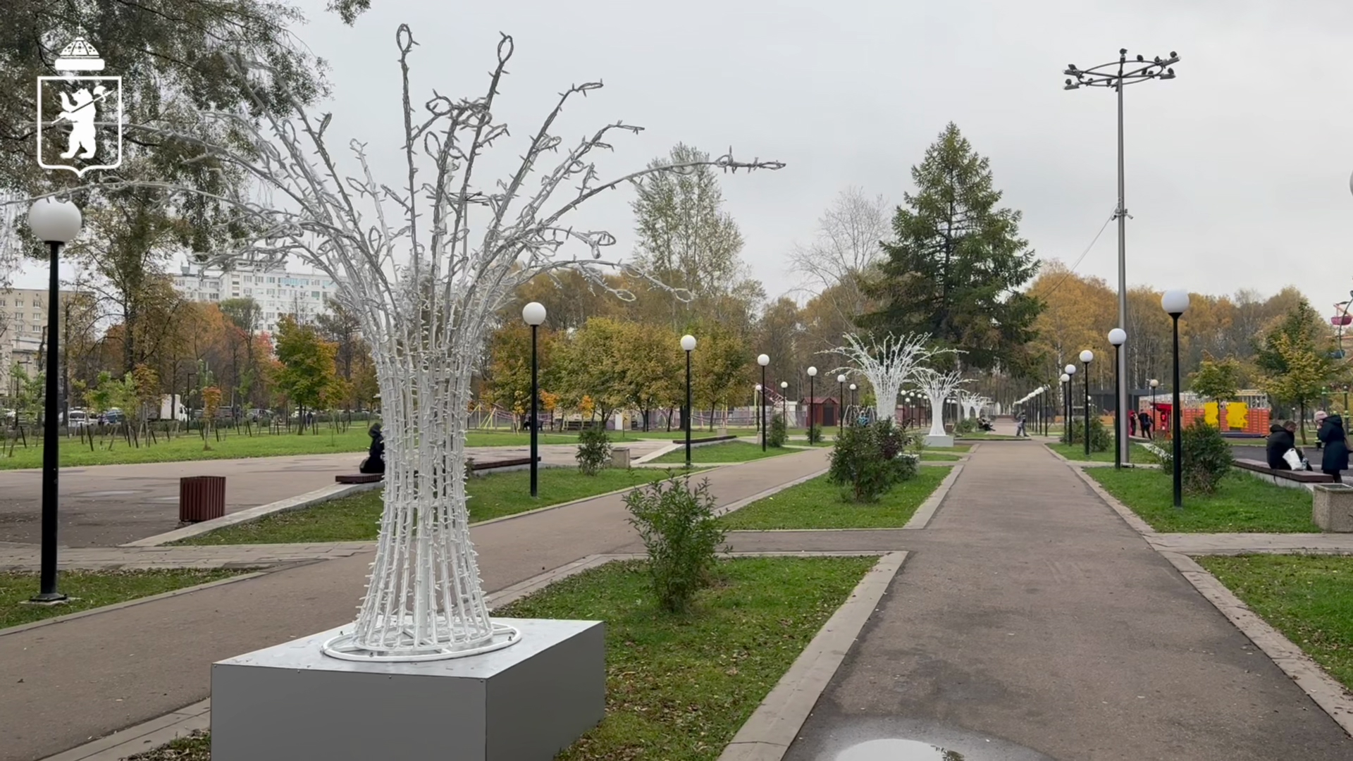 В Ярославле завершили благоустройство Юбилейного парка