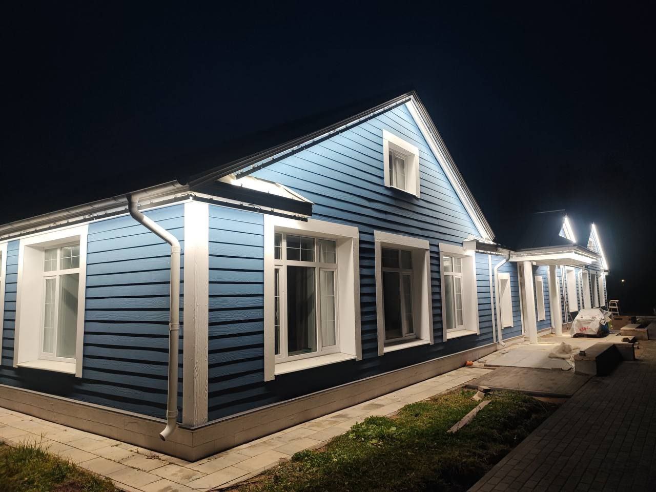 В Ярославской области подсветили здания в Новом Некоузе и Пошехонье