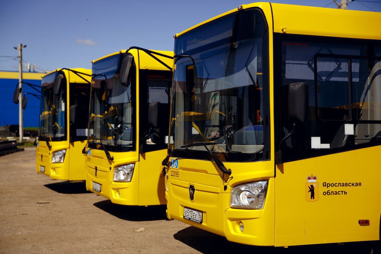 ​Определен поставщик 202 новых автобусов для Ярославской области