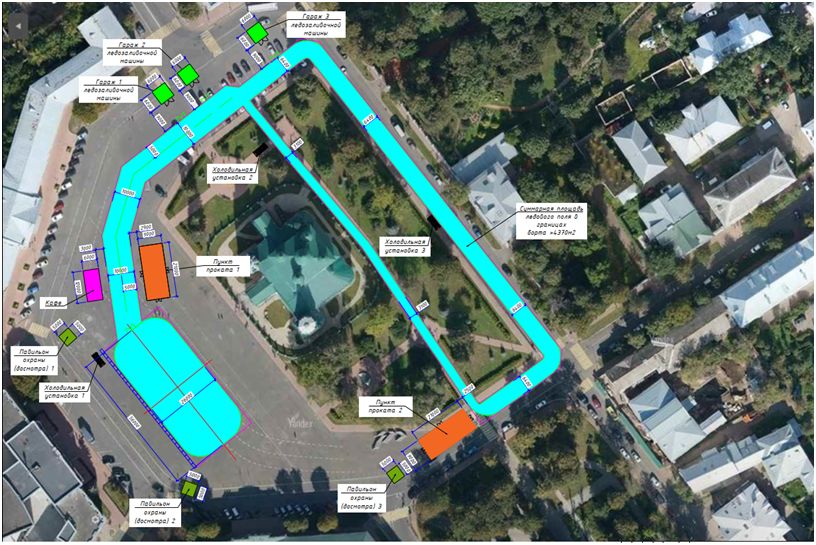 В центре Ярославля снова оборудуют бесплатный каток