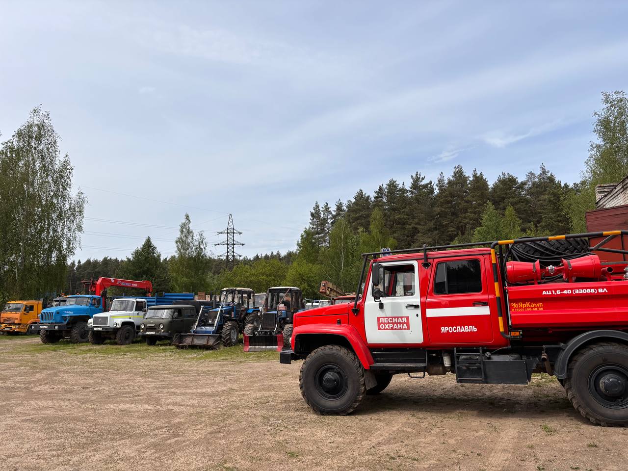 Пожароопасный сезон в Ярославской области прошел без возгораний на территории леса