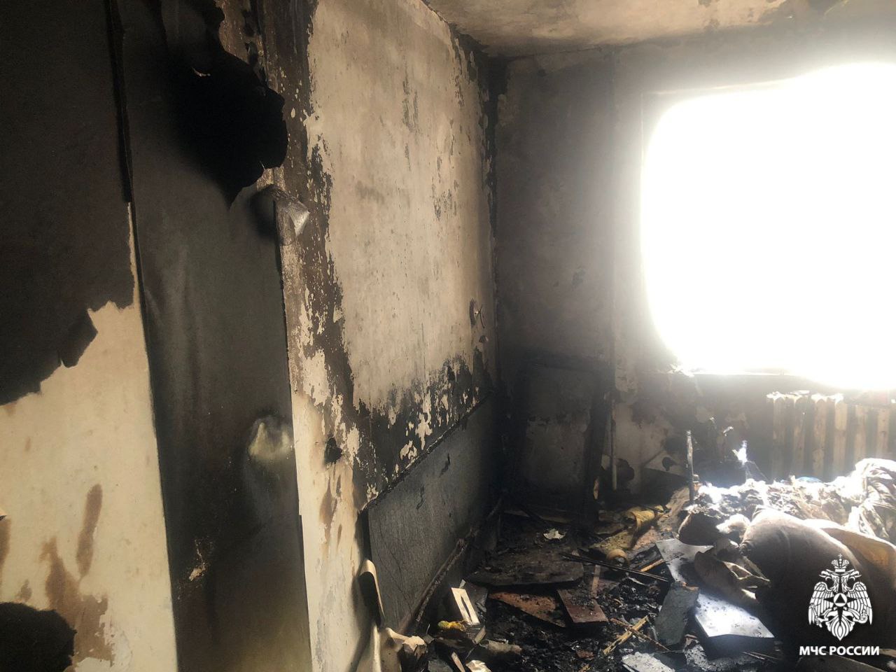 В Ярославском округе из пожара спасли мужчину