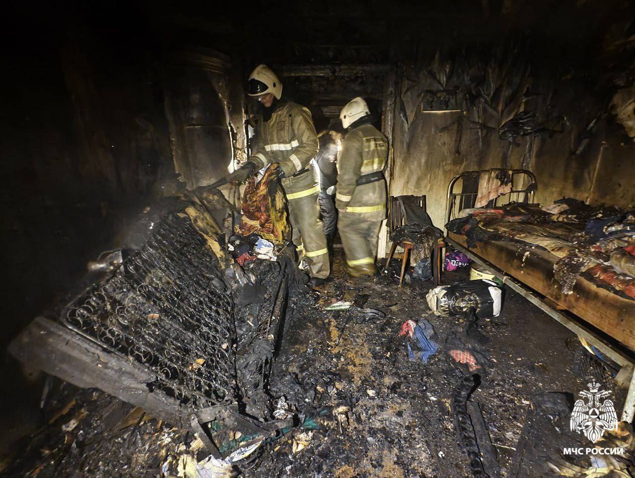 В Ярославской области при пожаре погиб пожилой мужчина