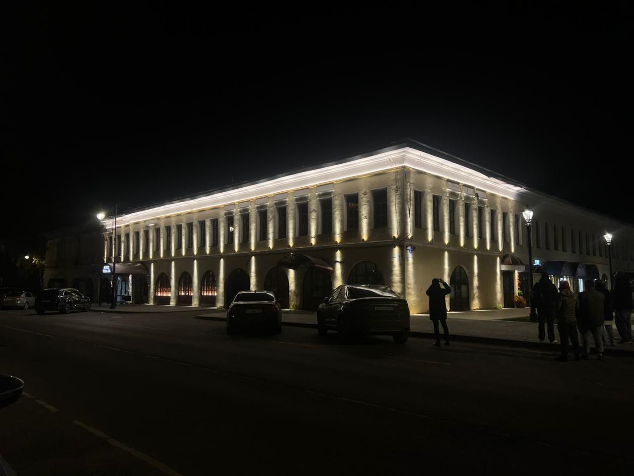 Еще пять зданий в Ярославской области украсила архитектурная подсветка