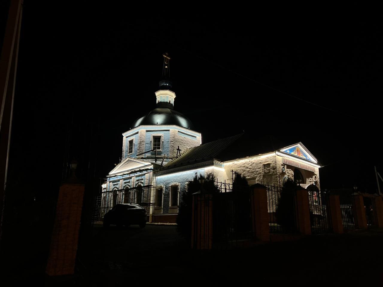 Еще пять зданий в Ярославской области украсила архитектурная подсветка