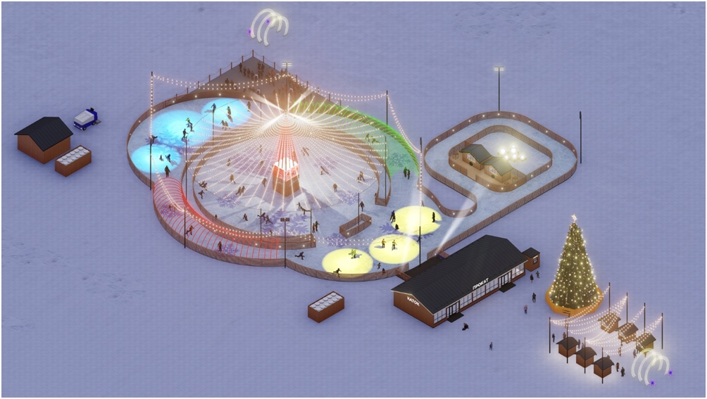 Стало известно, как будет выглядеть главный городской каток в Переславле-Залесском