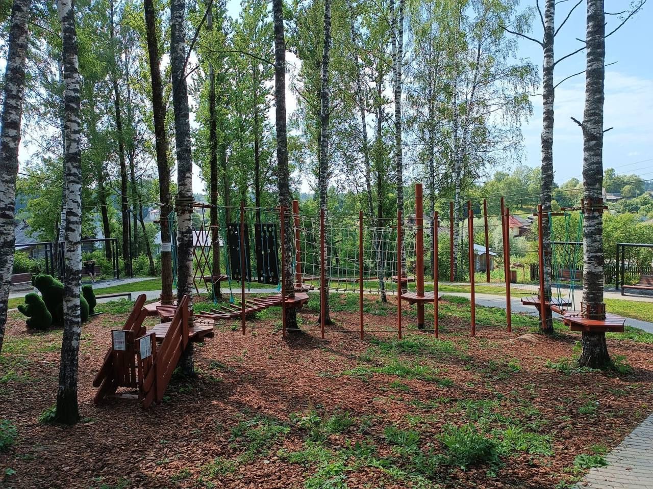 В Ярославской области преобразился парк Леса в поселке Пречистое