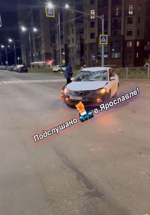 В результате ДТП в Ярославле госпитализировали курьера