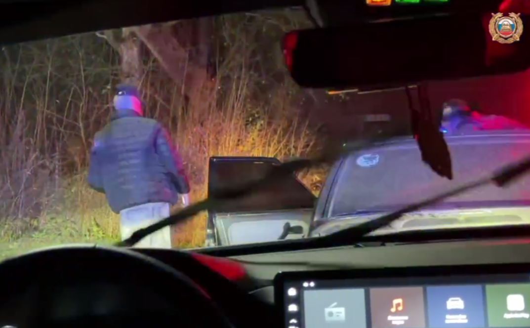 Пьяного водителя арестовали после погони полицейских под Ярославлем