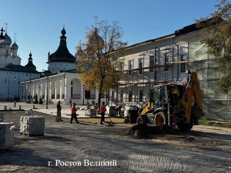 Пешеходные зоны создают в исторических центрах городов Ярославской области