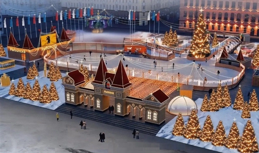 Стало известно, как преобразится Рыбинск к Новому году