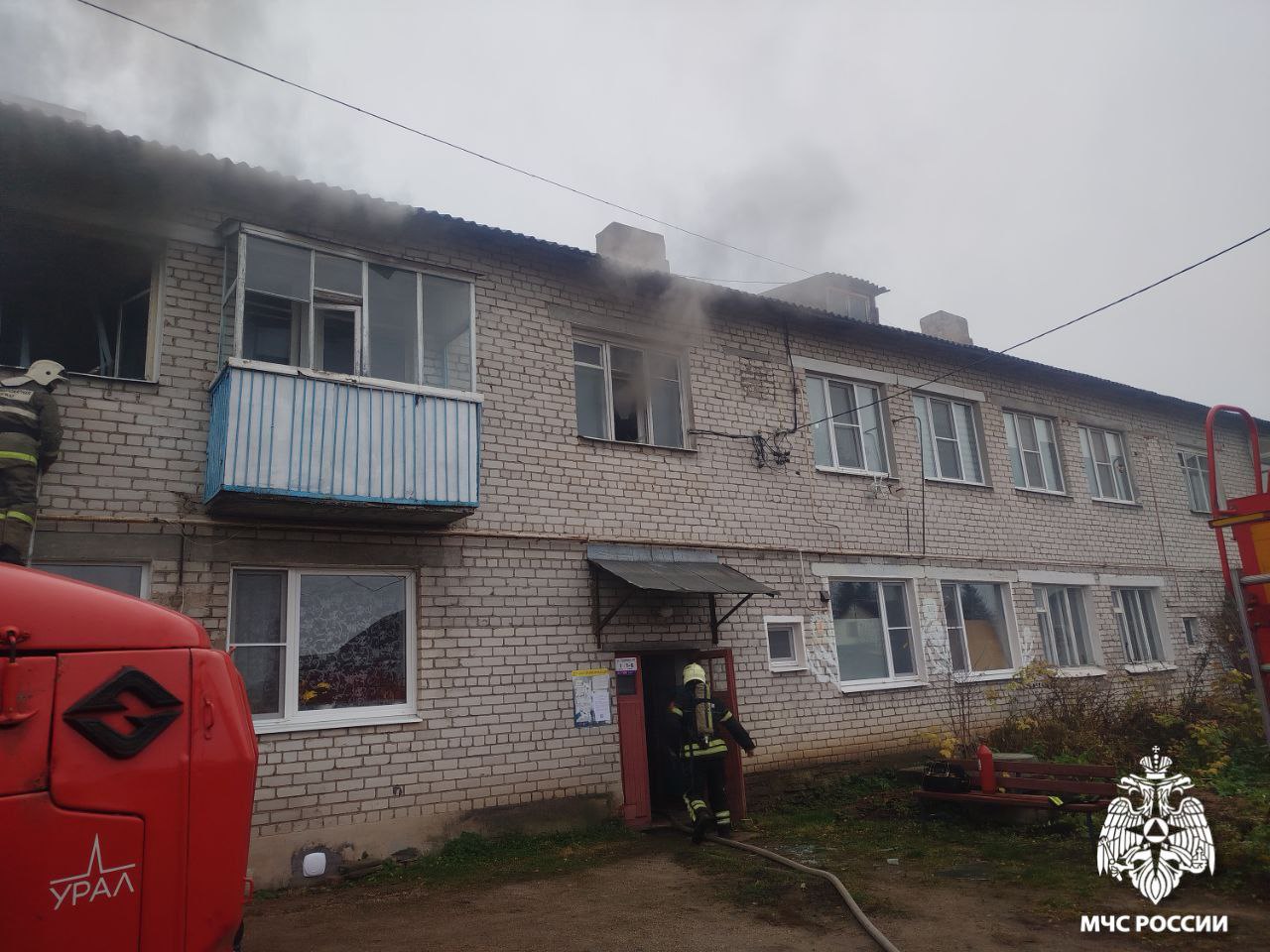 В Переславле-Залесском при пожаре погибла женщина