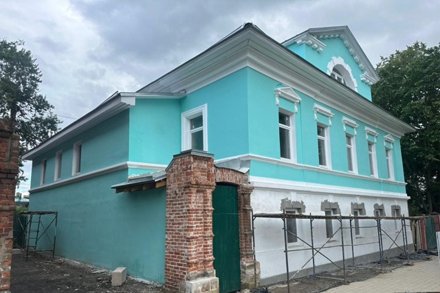 Завершен ремонт фасадов дома Ожгихиных – Серебренниковых в Угличе