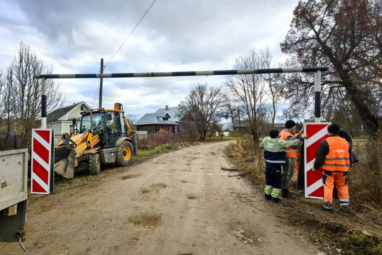 В Ярославской области перекрыт несанкционированный объезд пункта весогабаритного контроля