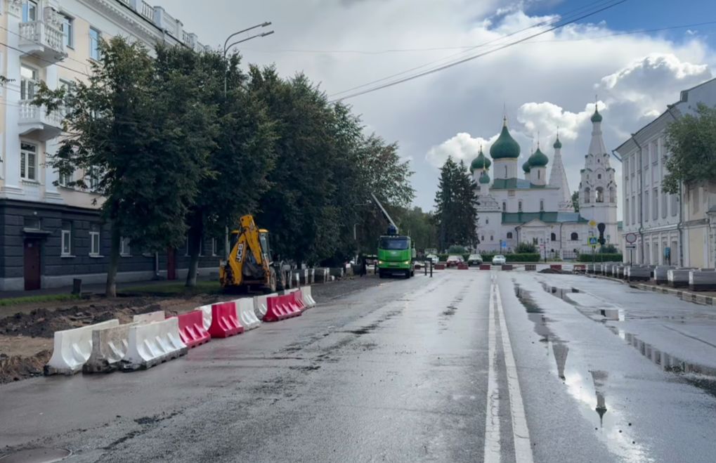 Власти Ярославля рассказали, когда завершат ремонт улицы Советской