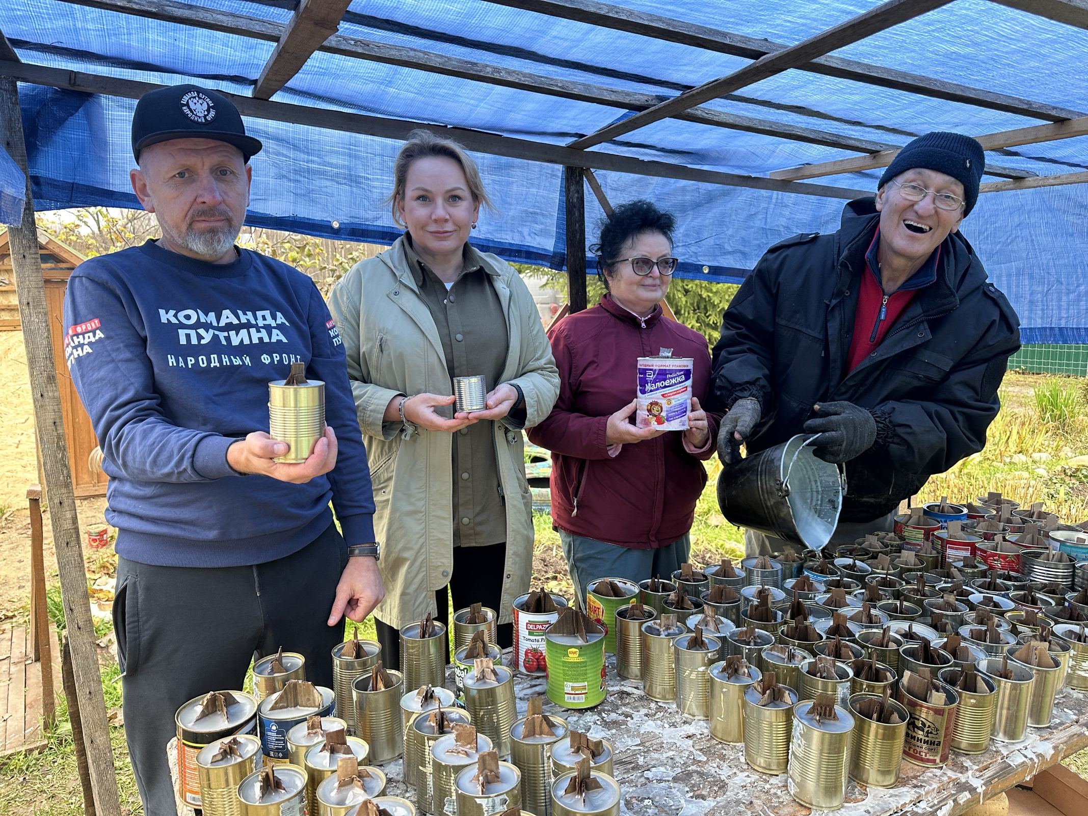 «Свечной заводик» Ванцаевых: супруги из Ярославской области сделали более 13 тысяч блиндажных свечей