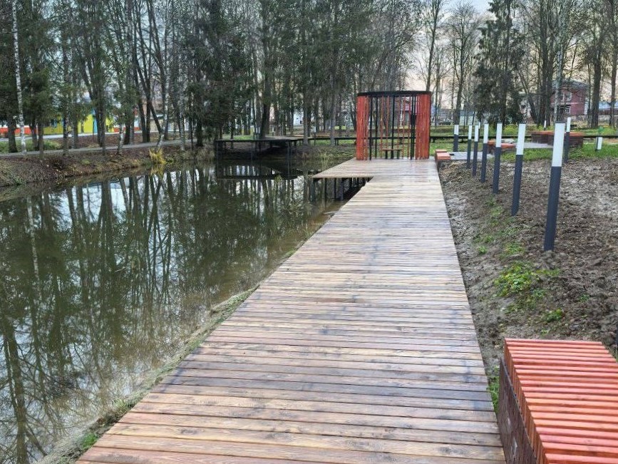 Парк в Новом Некоузе благоустроили по нацпроекту