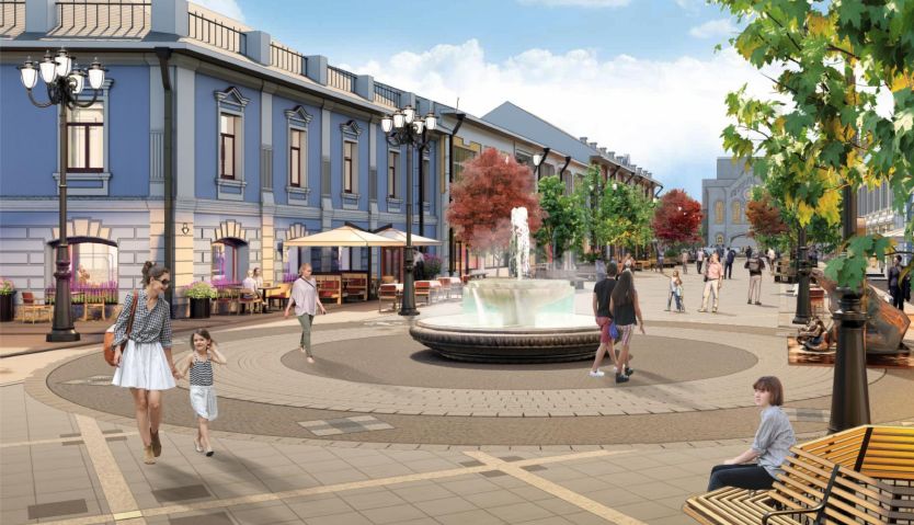 Жители Ярославской области могут оценить проекты пешеходных центров
