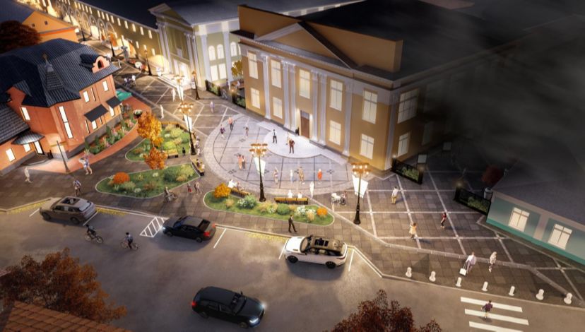 Жители Ярославской области могут оценить проекты пешеходных центров