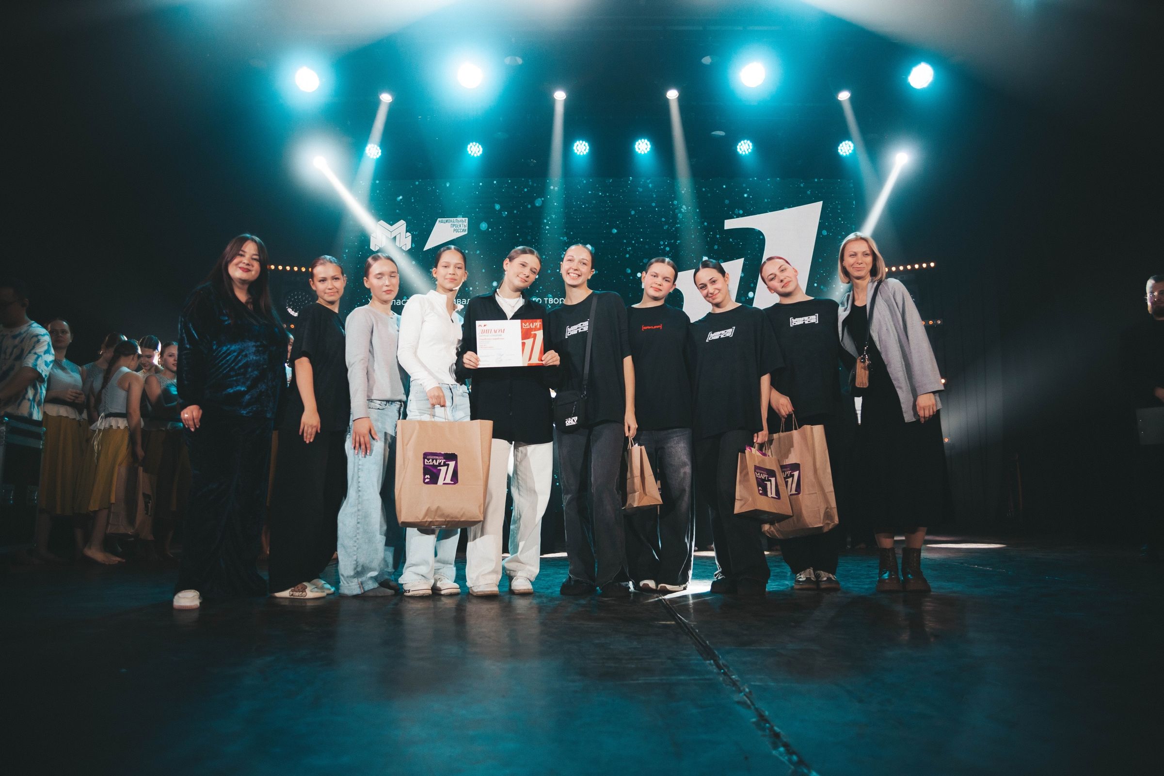 Участники молодежного фестиваля «М.Арт» дали концерт в Ярославле