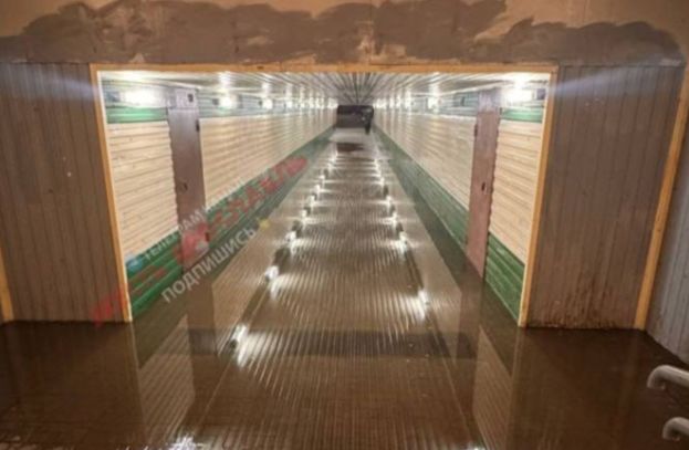 В Ярославле затопило подземный переход на улице Свободы