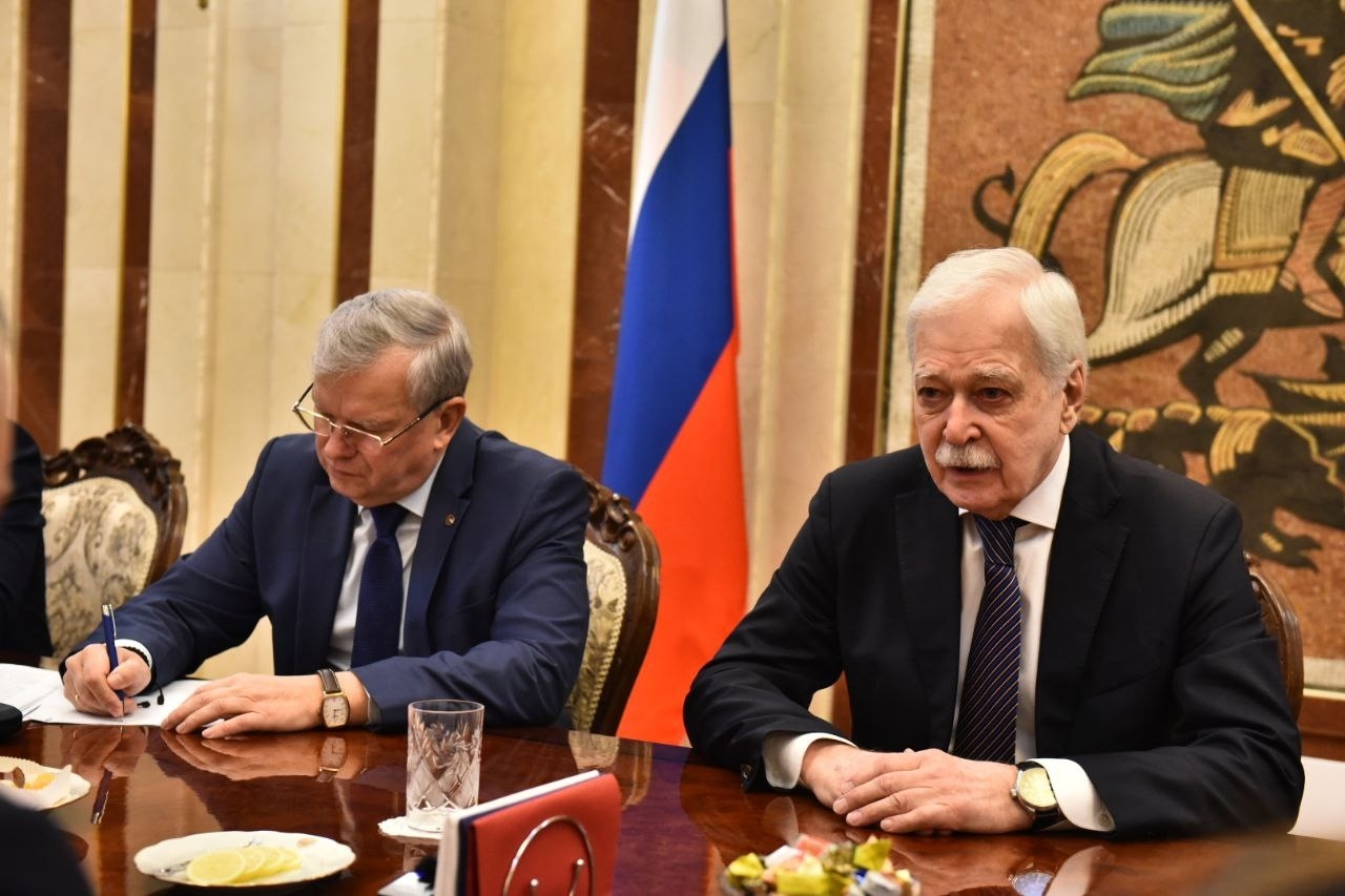 Михаил Евраев и Борис Грызлов обсудили сотрудничество между Ярославской областью и Беларусью