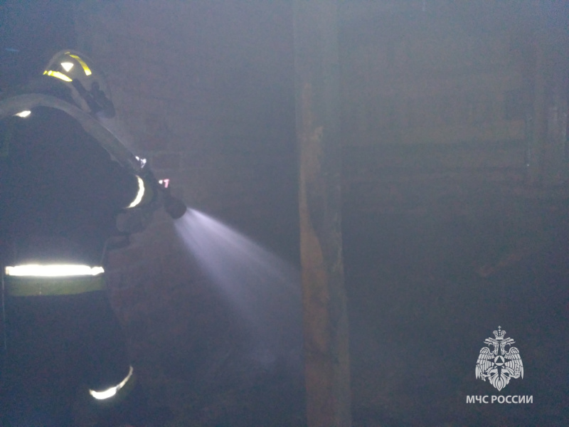 Житель Рыбинска погиб при пожаре в гараже