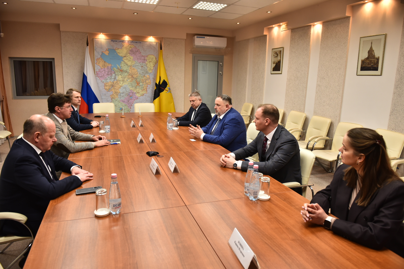 Подписано соглашение о сотрудничестве между правительством Ярославской области и «Газпромбанком»