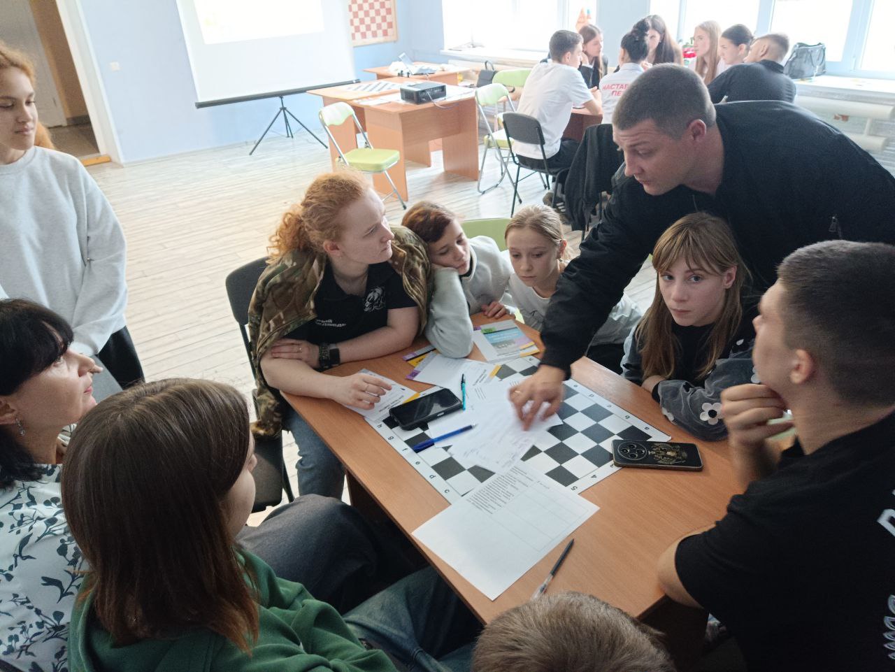 В Акимовском округе проходит финальный выезд программы «Лидеры команды 85»