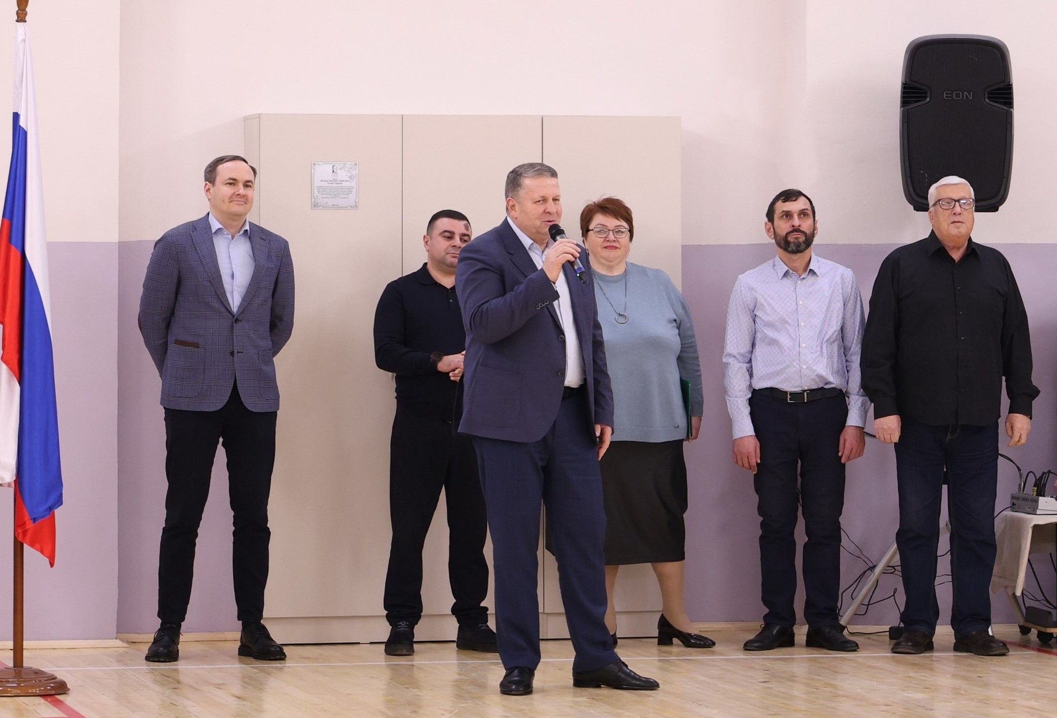 Завершен ремонт большого спортивного зала гимназии имени Кекина в Ростове Великом