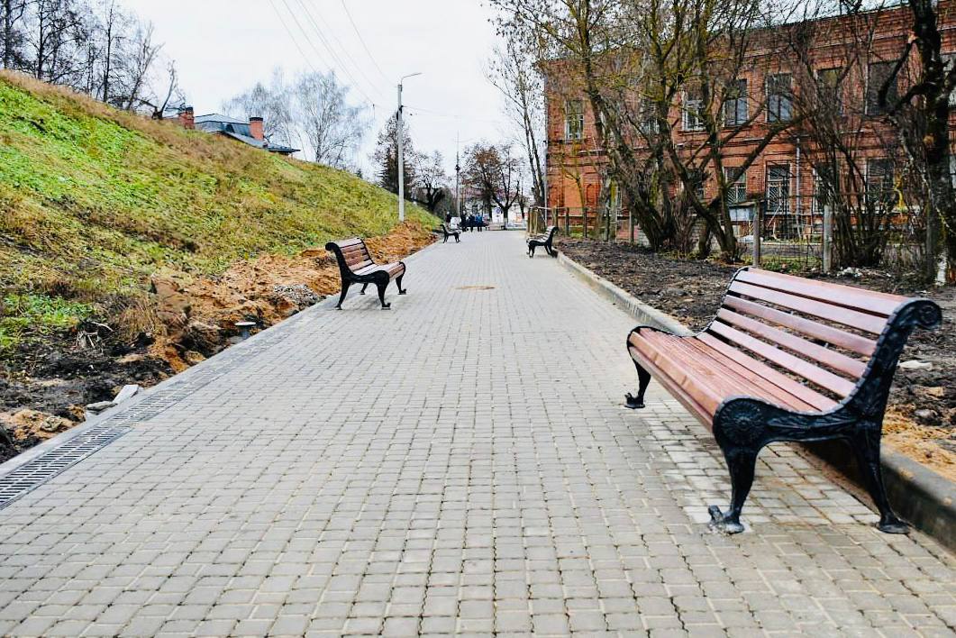 Завершается первый этап создания пешеходной зоны в Переславле-Залесском