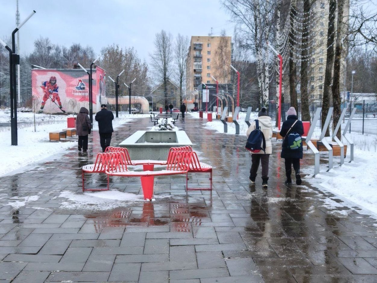 Четыре общественных пространства благоустроили в Ярославле по нацпроекту в этом году