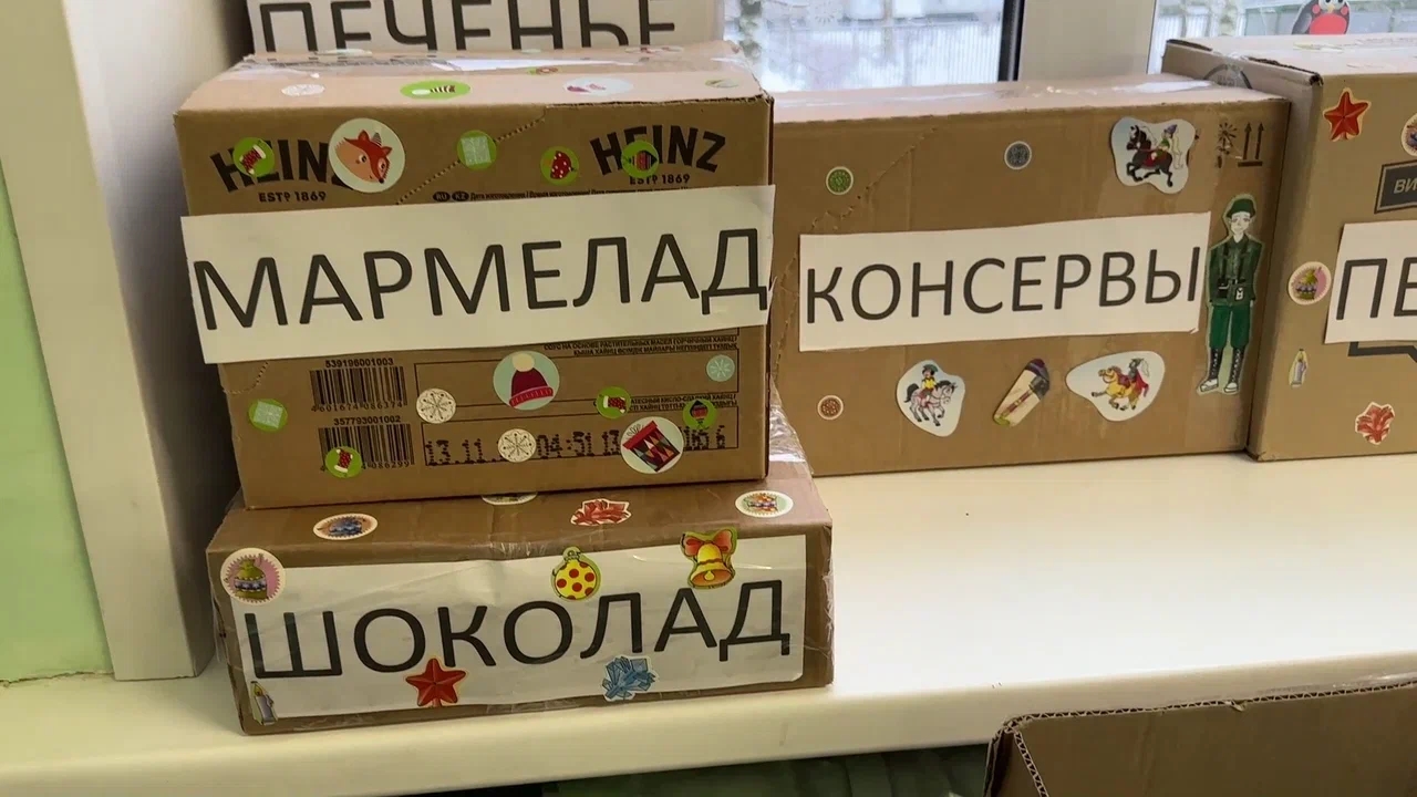 Малыши из ярославского детского сада поздравили наших бойцов с наступающим Новым годом