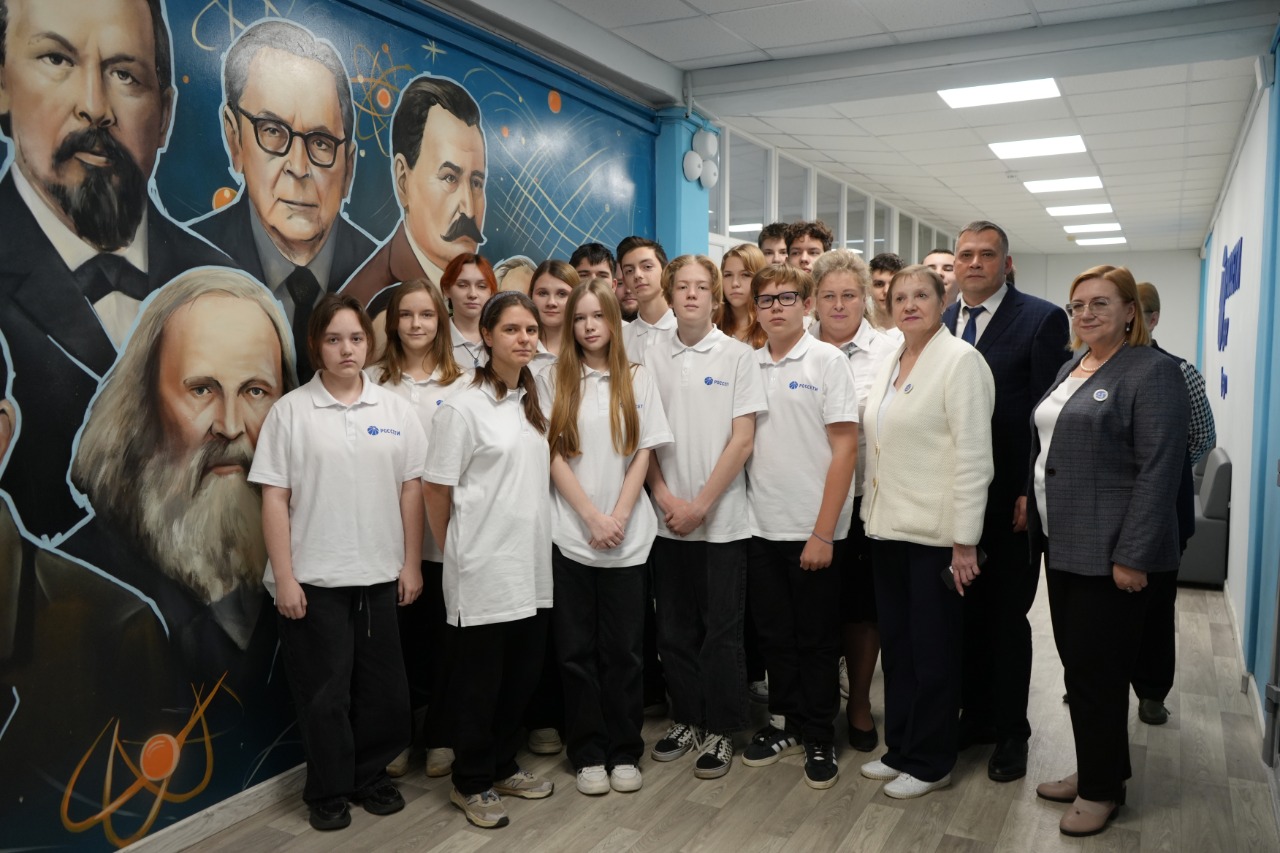 В ярославской школе №58 открыли обновленный класс для «Энергокружка»